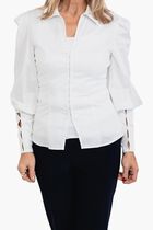 LS RINA LACE UP TOP