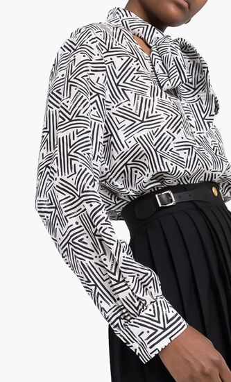 Printed Silk Shirt