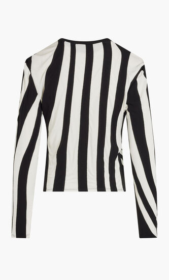 LONG-SLEEVE SLICK JERSEY TOP