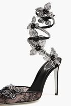 BLACK LACE-SATINCRYSTAL STRASS