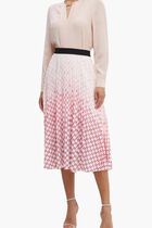 Degrade Pleated Skirt