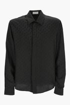 OFF AO JACQ SILKCOT SHIRT BLACK NO COLOR
