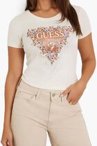 Ss Cn Bouquet Triangle Tee