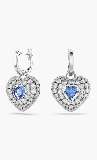 Hyperbola Drop Heart Earrings