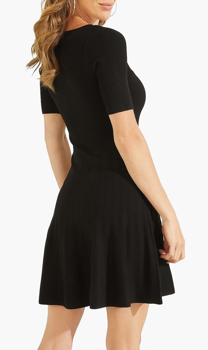 Fit and Flare Sweater Dress