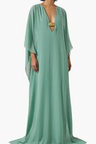 V-neck Kaftan Dress