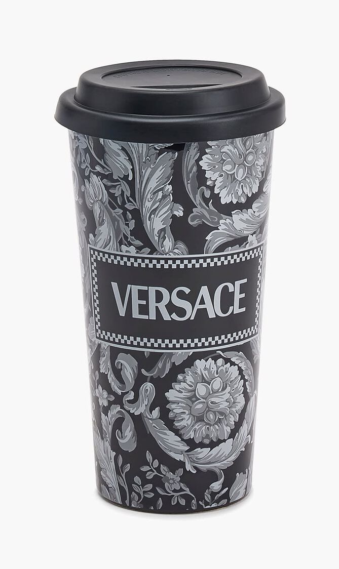 Barocco Travel Mug Black