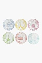 Tout Paris Salad Plate Set of 6