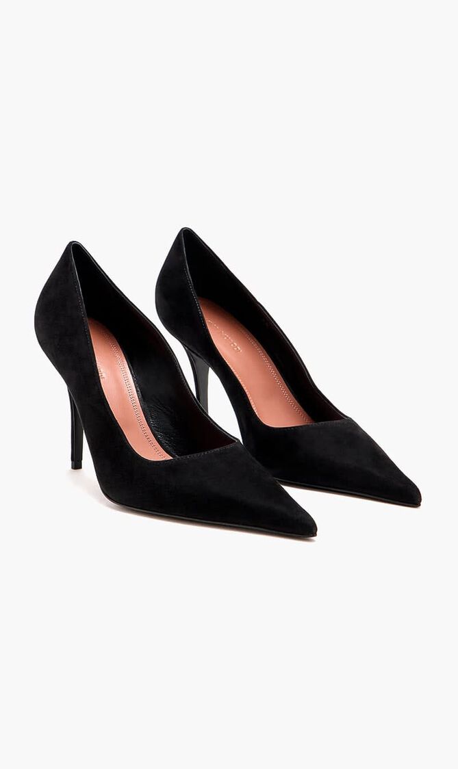 BARBARA PUMP SUEDE 90MM