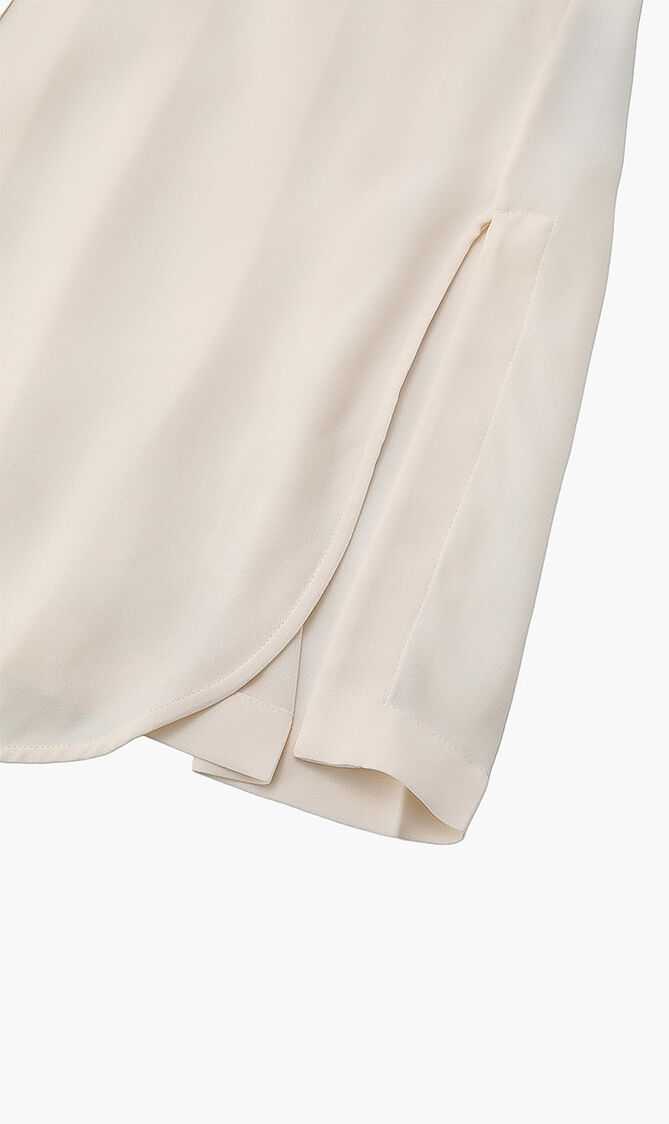 Silk Georgette Long Sleeves Shirt