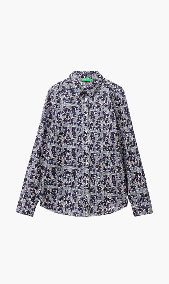 All Over Print Blouse