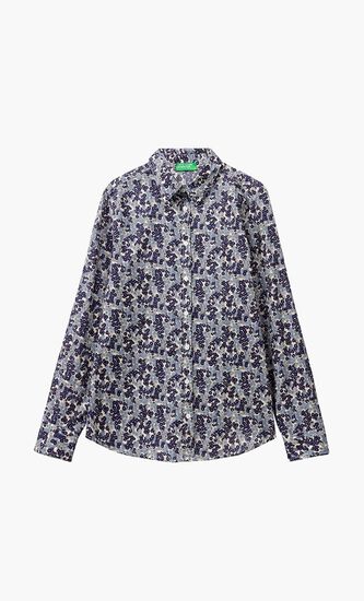 All Over Print Blouse