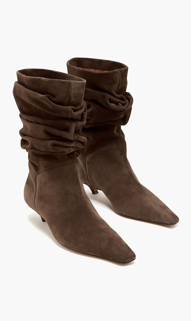 JAMIE BOOTIE CROSTA 25 MM SLANTED SR HEEL