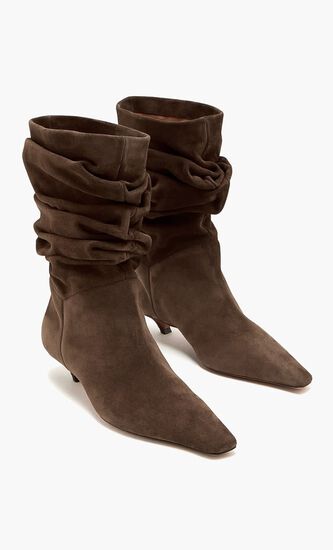 JAMIE BOOTIE CROSTA 25 MM SLANTED SR HEEL