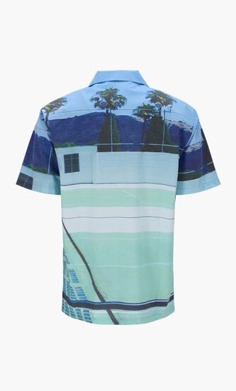 Photographic Button Up Shirt