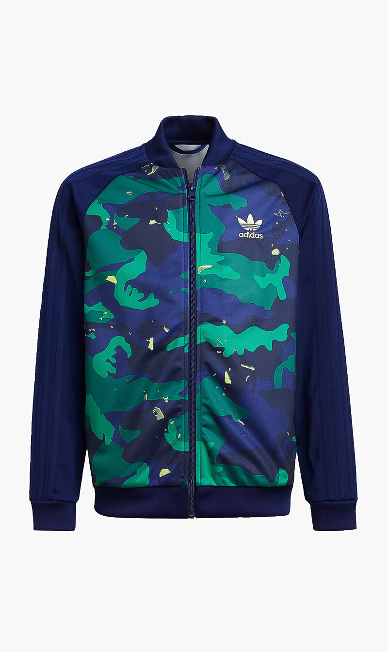 Adidas camouflage jacket top