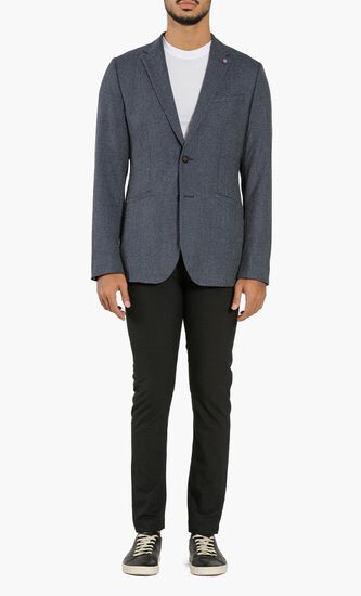 Stolot Slim Fit Pin Dot Trouser