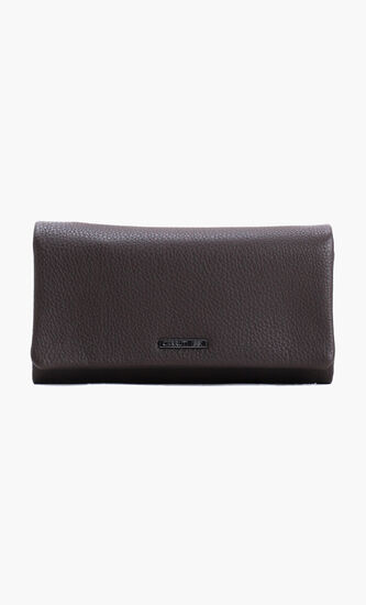 Cerrutis Leather Long Wallet