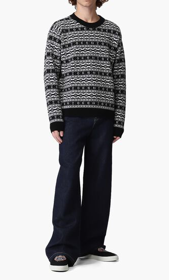 Jacquard Regular Sweater