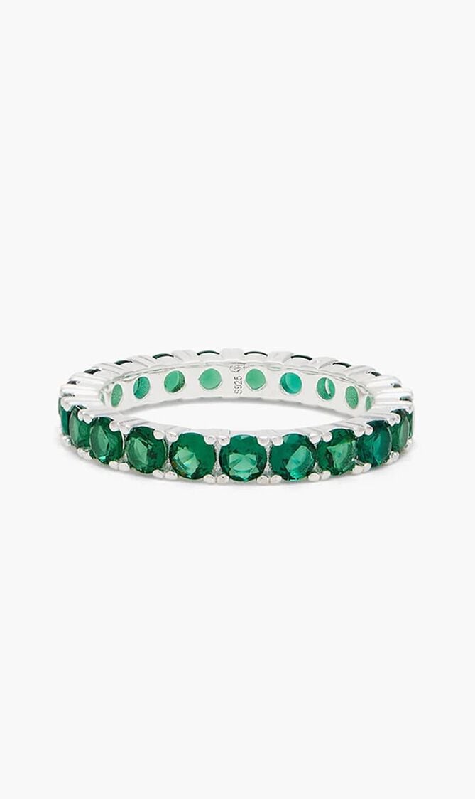 ETERNITY RING VERDE