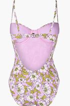 Printed Underwire One Piece