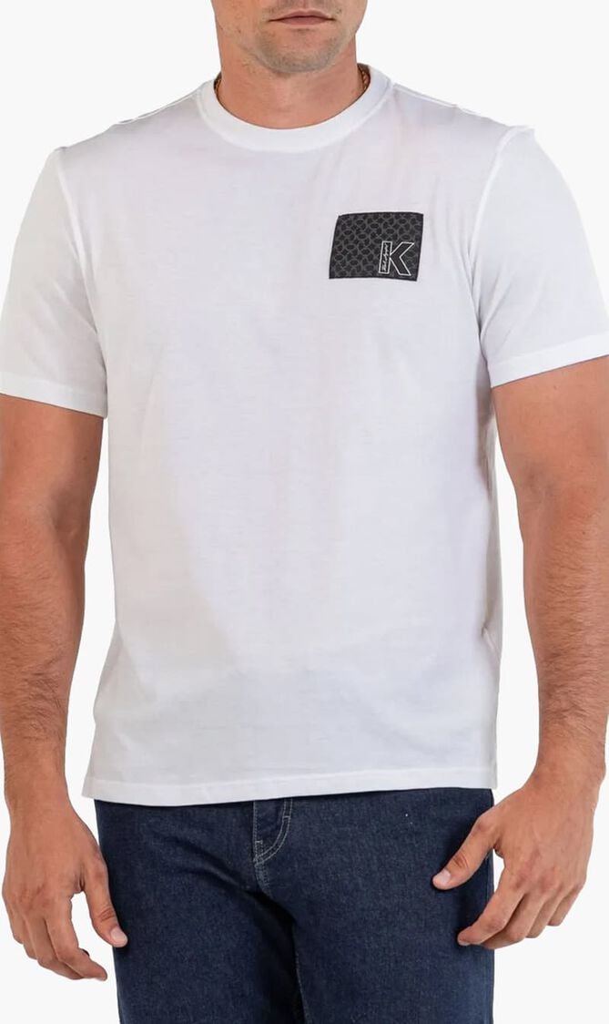 K Logo Label T-shirt