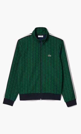 Paris Zip-Up Jacquard Track Jacket