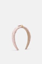 HELGA TINY FLOWER HEADBAND BLUSH