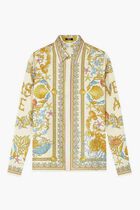 FORMAL SHIRT UNDERWATER BAROCCO FOULARD ON SILK TWILL