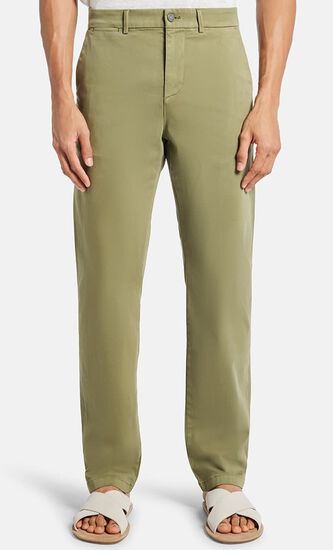 SLIMMY CHINO SATEEN JUNGLE