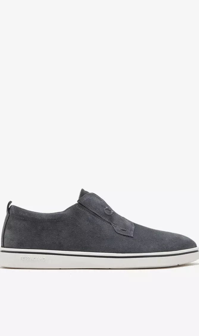 Suede Slip On Sneakers