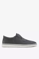 Suede Slip On Sneakers