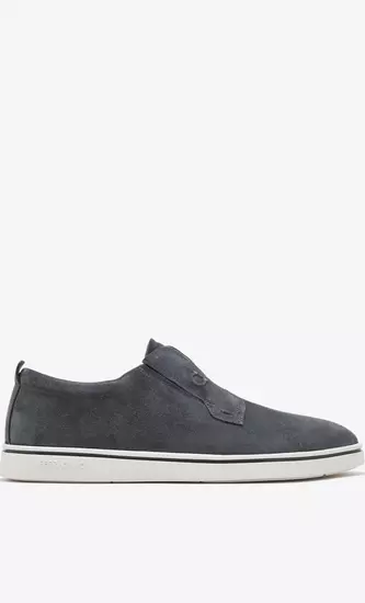 Suede Slip On Sneakers