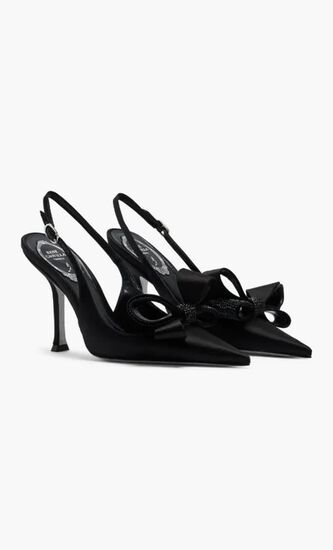 ARABELLA - BLACK SATINJET STRASS