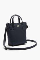 Pique Coated Canvas Mini Zip Tote Bag