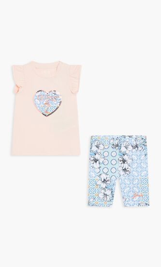 Jersey T-shirt and Pant Set