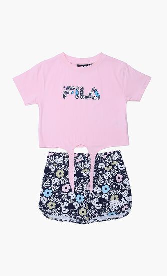 Fern Printed Tee Shorts Set