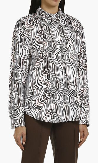 Wave Print Shirt