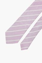 Wide Stripe Silk Tie