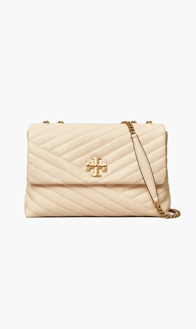 KIRA CHEVRON CONVERTIBLE SHOULDER BAG