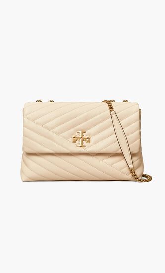 KIRA CHEVRON CONVERTIBLE SHOULDER BAG