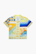 SHORT SLEEVE CUBAN COLLAR SHIRT
