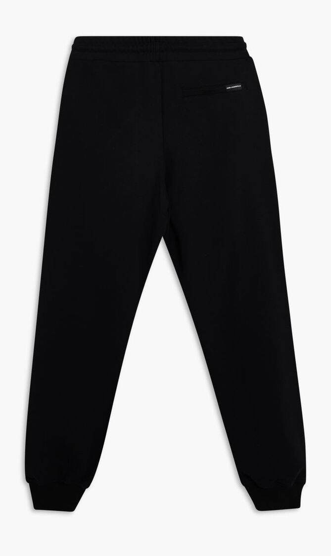 LOGO KNIT TAPE CUFF SWEATPANTS