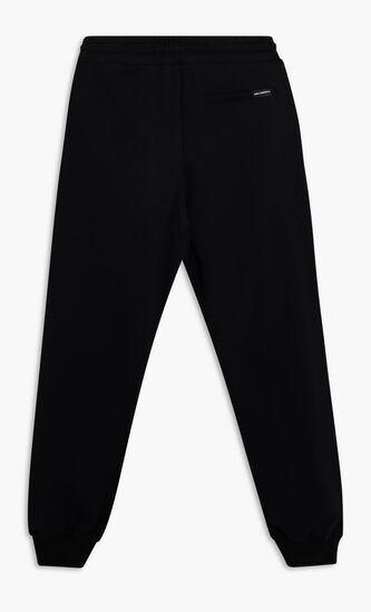 LOGO KNIT TAPE CUFF SWEATPANTS