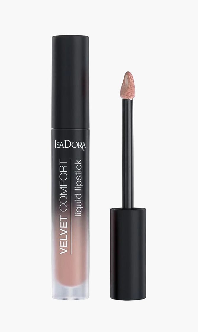 Isadora Velvet Comfort Liquid Lipstick Nude Blush