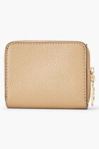 Empire Small Pebbled Leather Tri-Fold Wallet