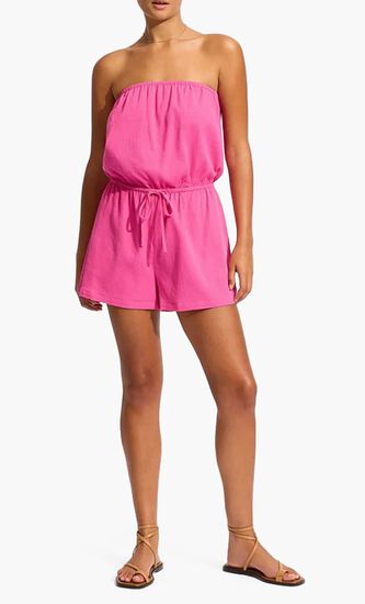Strapless Summer Romper