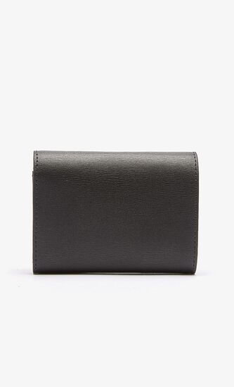 Flap Trifold Leather Wallet