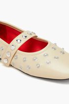 Ryder Popper-studded Ballet Flats