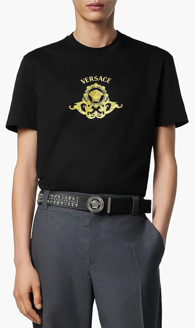 T-SHIRT COMPACT COTTON JERSEY FABRIC + COUPE COAT EMBROIDERY